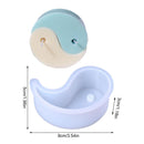 Tools Silicone Candle Mould Yin Yang Candle Mold Tai DIY Chi DECOR Soap Wax F8W0