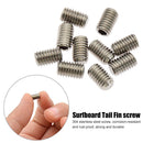 10x Fin Grub Screws Surfboard Fin Plug Wakeboard Longboard Screws Fins Parts