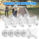 9x Spare Parts For 3x3m Gazebo Awning Tent Feet Corner Center Connector 25/19mms