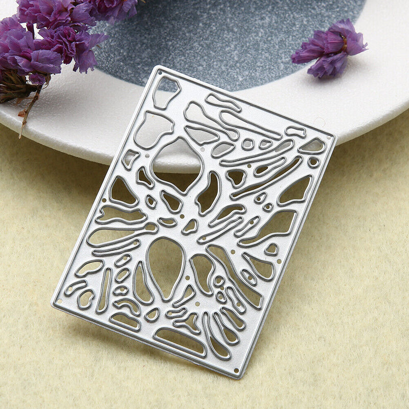 Spider Web DIY Metal Stencil Scrapbook Embroidery Cutting Die Album Card-14