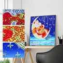 30x40cm 5D DIY Partial Special Shaped Drill Diamond Painting Santa for Ornament