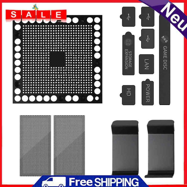 Game Console Dust Cover for Xbox Series X Heat Dissipation Dustproof Plug Net