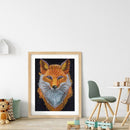 5D Special Shaped Crystal Fox Full Drill Diamond Painting