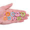20pcs Colorful Plastic Pens Sweater Brand Buckle Needle Knitting Hand Tools g