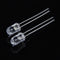 100Pcs 5mm White Ultra-Bright LED Light Lamp Emitting Diodes 15000MCD