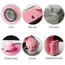 Kids Camera Non-disposable Waterproof Shockproof Film LOMO Camera Toys (B) Newly