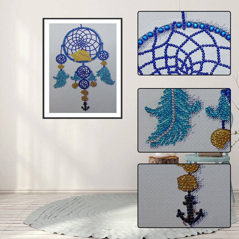 Diamond Painting 5D DIY Dream Catcher Partial Special Drill Kit (PH113)