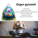Crystal Orgonite Pyramid Healing Energy Reiki Chakra Home Office Decor (A) Newly