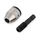 Quick Change  Electric Grinder Keyless Drill Bit Chuck Hex Shank Adapter