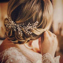 Fashion Women Tiara Bridal Hair Comb Wedding Headwear Jewelry Hair T1U2