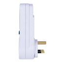 1*UK Plug Electricity Power Consumption Meter Energy Monitor Watt Kwh Analyzer~