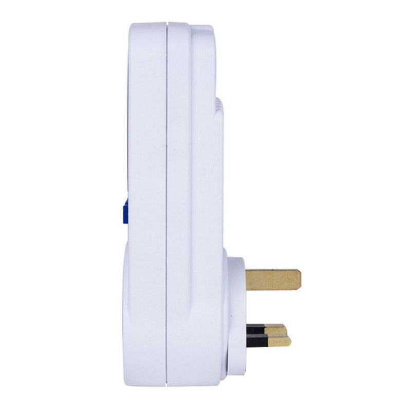 1*UK Plug Electricity Power Consumption Meter Energy Monitor Watt Kwh Analyzer~