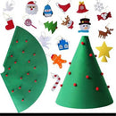 Christmas Tree Three-dimensional Christmas Tree Diy Felt Toddler Christmas Tree