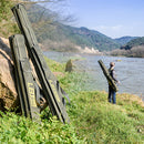 Tear-Resistant Foldable Long Fishing Rod Storage Bag Fishing Tackle Organizer