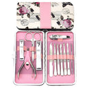 Professional 12pcs Pedicure Manicure Set Nail Care Cuticle Clipper Tool