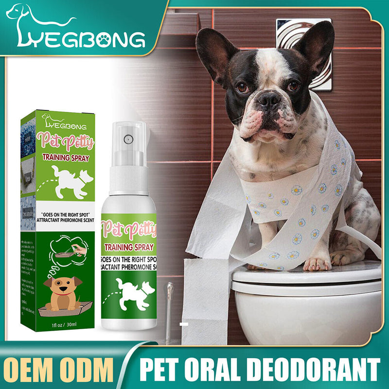 30ml Pet Defecation Training Spray Dog Urine Defecation Inducer Product for Home