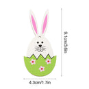 Wooden Hanging Ornaments Easter Rabbit Easter Wood Chips Easter Decorations