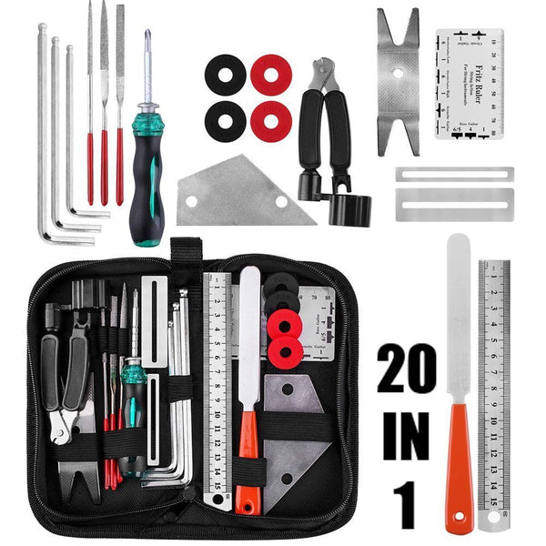 Wrench Maintenance Tools Repairing Set 3 in 1 String Winder Guitar Tools Kits
