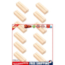 Wood Stands - Place Card Holder 12 Pack Wood Base Menu Table Number Stands