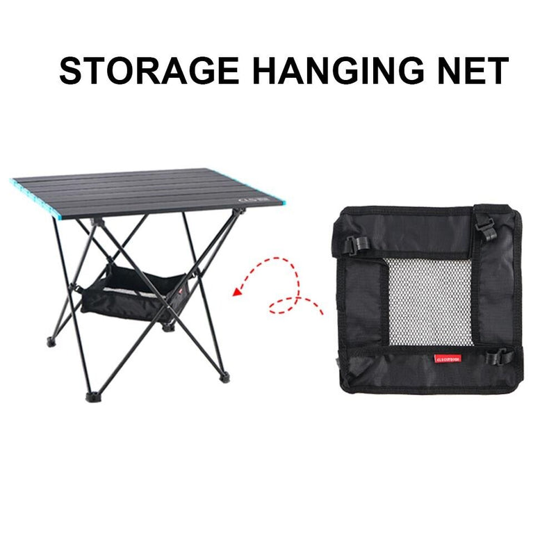 Folding Table Storage Hanging Basket Outdoor Picnic Camping Table Hanger Net