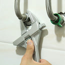 Multifunction Adjustable Wrench Aluminium Alloy Water Pipe Open Spanner (A)