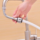 Kitchen Faucet Water Bubbler Saving Tap Aerator Faucet Shower Head (Long) Newly