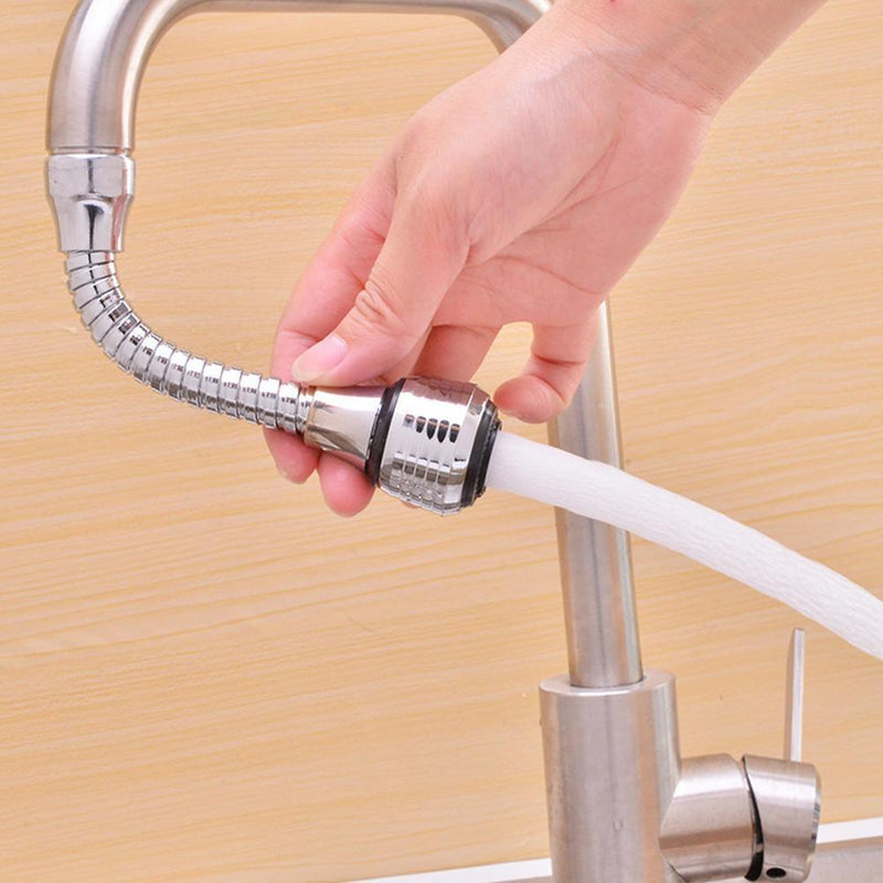 Kitchen Faucet Water Bubbler Saving Tap Aerator Faucet Shower Head (Long) Newly