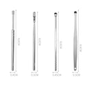 Portable Ear Cleanser Spoon Health Care Gently Cleaning Ear Canal Tools Kit