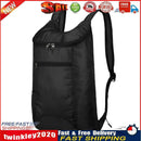 20L Lightweight Backpack Outdoor Folding Camping Sport Daypack (Black) Newly