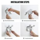 Rack Self-Stick Storage Punch-free Hair Dryer Rack Hair Dryer Holder Hanger