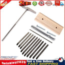 10 Key Kalimba Bridge+Tuning Hammer Kit Thumb Piano Musical Instrument (B) Newly