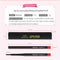Waterproof Beauty Tools Matte Eyeliner Pencil Smudge-proof Charming Eye Makeup