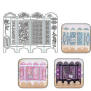 Folding frame DIY Metal Cutting Die DIY Scrapbook Album Paper Card Mould S8 O5L9