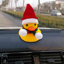 Scooter Bike Helmet Mini Duckling Bamboo Dragonfly Car Dashboard Ornament Dec