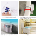 LED Toilet Nightlight 8 Colors Automatic Body Motion Sensor Bath Seat Lamp Newly