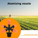 5 Head Micro Drip Irrigation Atomization Nozzle Adjustable Water Control Spra