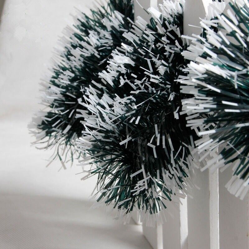 2M Christmas Tinsel Garland Xmas Sparkly Tree Ornament Home Party Hanging Decor
