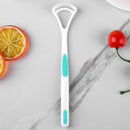 Tongue Brush Tongue Scraper Cleaner Oral Care Tongue Cleaning Tool (Green) Newly