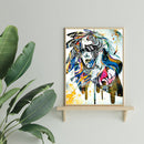 5D DIY Full Drill Diamond Painting Color Portrait Cross Stitch Embroidery Kit