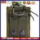 Outdoor Molle Radio Walkie Talkie Holder Bag Magazine Pouch Pocket(Green)