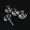 Drawer Crystal Glass Knobs Cupboard Pulls Door Knobs Diamond Shape Pull Handle