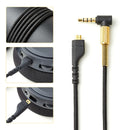 2m Replacement Audio Cable for SteelSeries Arctis 3 5 7 Pro Micro USB 3.5mm Cord