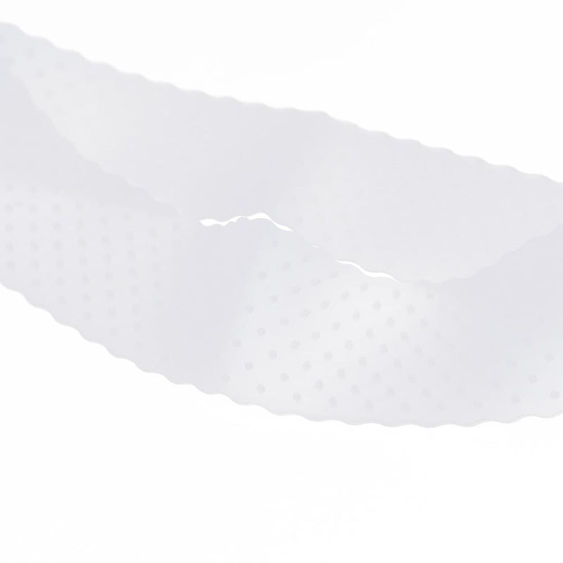 Silicone Transparent Wig Hair Band Grip Anti-Slip Elastic Headband (White)