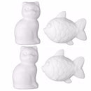 Decoration Christmas Gifts Animals Shape Foam Balls Styrofoam White Polystyrene