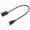 USB 2.0 to Slimline SATA 7+6 13pin Laptop CD DVD Optical Drive Adapter D2J0