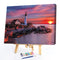 Seaside Lighthouse Frameless Oil Paint by Numbers Kit Handpainted Picture Newly
