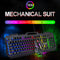 #A Practical Waterproof USB Wired Gaming Keyboard + Mouse Combos Backlit Keycaps