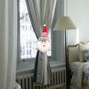 Christmas Curtain Tiebacks Curtain Clips Holders Buckle Home Decor (A) Newly