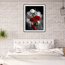 DIY Diamond Painting Valentines Love Rose Full Round Drill Picture (B2795) Newly