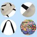 Cartoon rabbit Printed Shoulder Shopping Bag Casual Large Tote Handbag